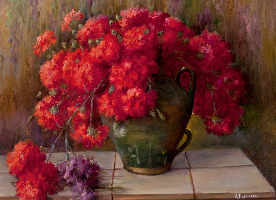 Claveles rojos
