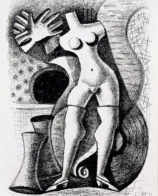 Desnudo surrealista