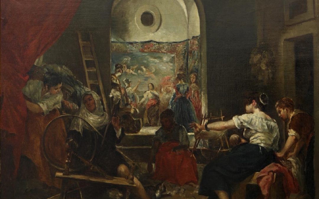 Las hilanderas (copia de Velázquez)