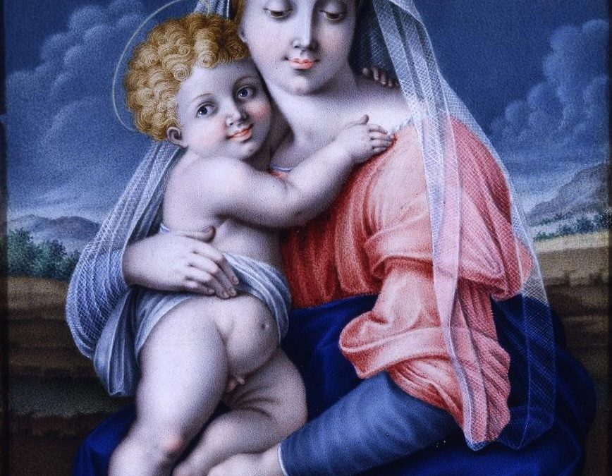 Virgen con el Niño