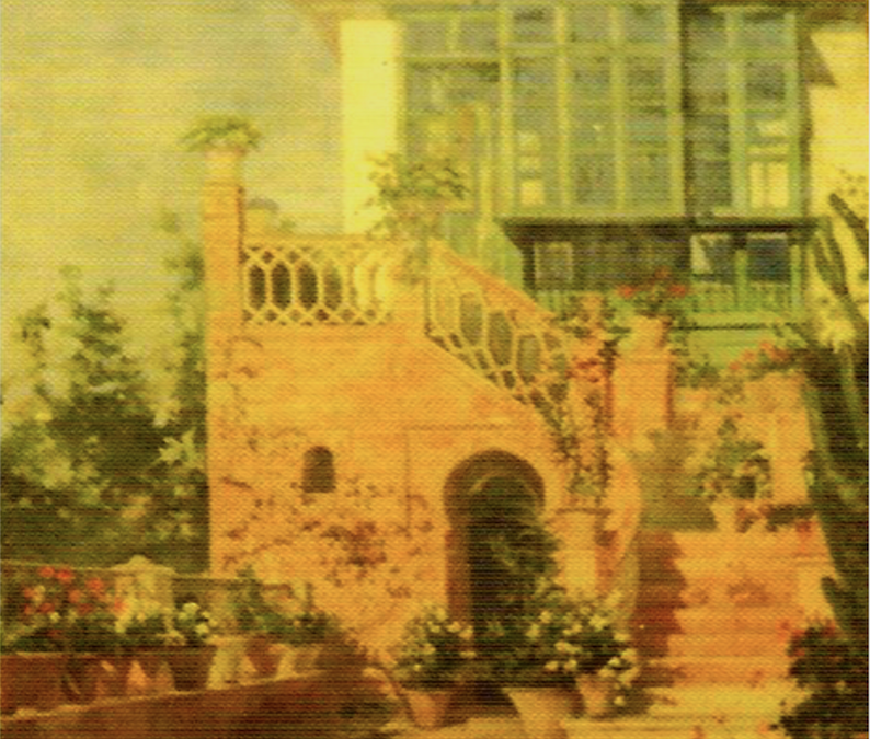 El jardín de la casa del abuelo