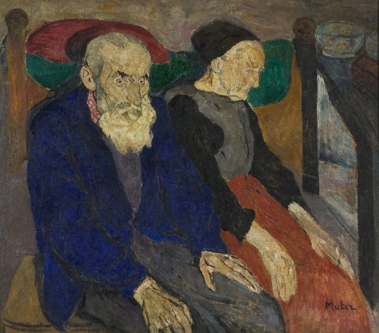 Dos viejos (Pareja de ancianos)